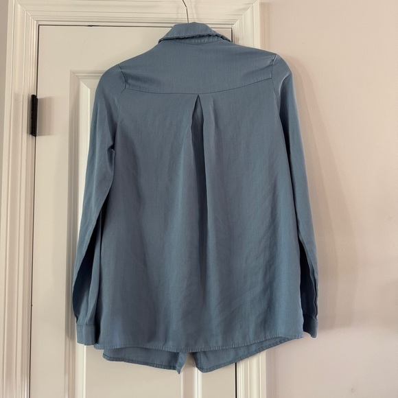 Princess Polly Chloe Slate Button Down - Top Only -
Blue Blouse Size 2 - Picture 9 of 9